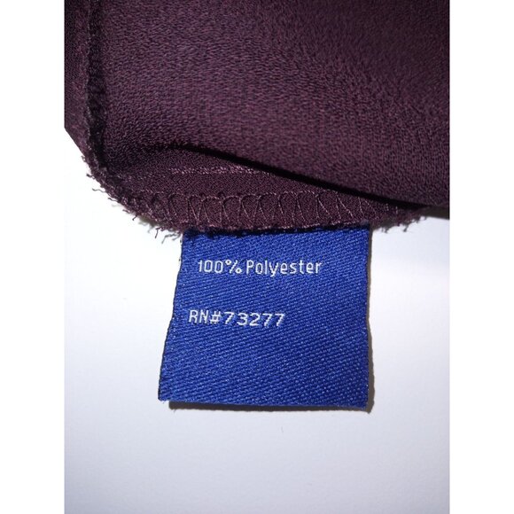 Apt. 9 Purple Sheer Tank Top Size Medium - Picture 6 of 7